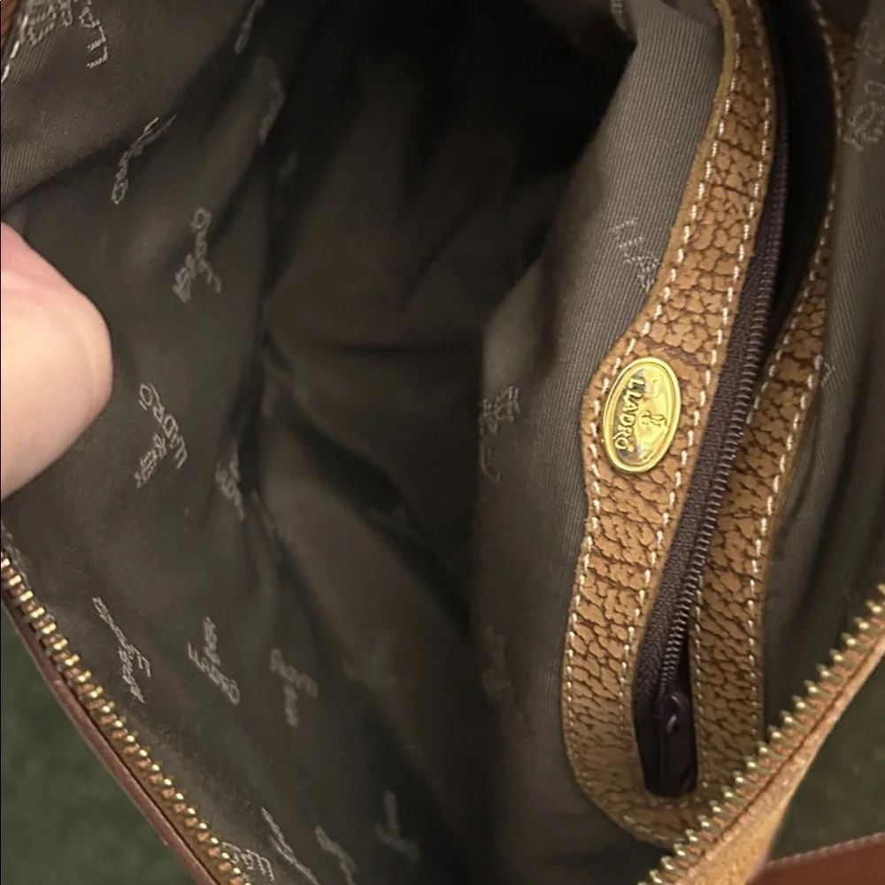 Lladró leather bag
